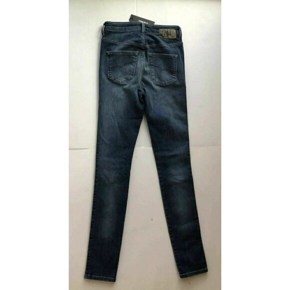 Diesel Womens Blue Skinzee  Slim Skinny  W25 L30 - Picture 6 of 12